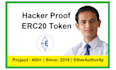 build hack proof erc20 token smart contract in solidity  ethereum bsc tron