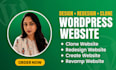 be your wordpress developer, build website design, migrate wordpress website