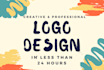 design a unique logo in less than 24 hours