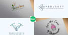 design a unique vintage logo