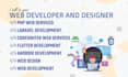 be your web developer and designer