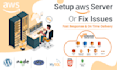 setup, deploy and manage AWS infrastructure ec2, s3, SSL, route 53