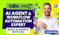 n8n workflow ai agent automation workflow, custom ai agents