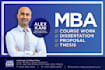 edit proofread revise your MBA thesis