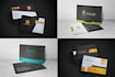 modern and unique business card