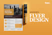 do a modern flyer design