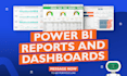 make interactive power bi dashboards, reports, and analysis