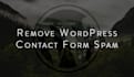 add spam protection to wordpress contact form quickly