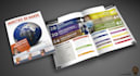 design professional and modern magazine