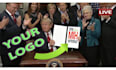 have the president approve your logo message