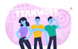 draw modern flat illustrations
