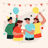 create amazing flat illustration for web or apps, etc