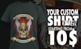 do you premium shirt or print design for pod campaign