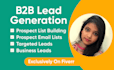 do b2b lead generation and GEO targeted lead prospecting