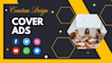 create beautiful social media banner, facebook cover