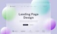 create landing page design in figma