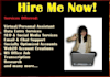 be your dedicated VIRTUAL assistant or personal assistant for 2 1/2 hours