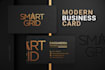 design modern luxury business card or minimal unique card