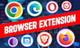 develop google chrome extension or firefox add ons