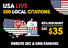 create 350 USA local citations to boost gmb ranking and local SEO