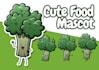 design a cute food mascot