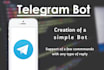 create a telegram bot