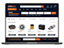 design an automotive parts ecommerce website