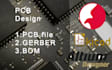 design  your pcb in altium, eagle, kicad