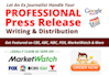 write your press release with press release distribution