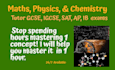 teach maths and physics igcse, gcse, sat, ap exams