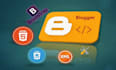design, customize and fix blogspot website or blogger template