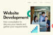 create and develop a tailored website