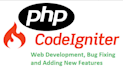 develop and fix website in codeigniter and PHP
