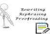 rewrite,proofread and rephrase your articles