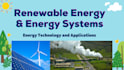research renewable energy, solar pv or wind energy system design installation