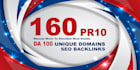 create 160 unique contextual SEO backlinks with high da, pr10 websites