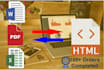 be an efficient PDF and transform scanned pages into word