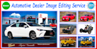 do car photo editing, background replacement and shadow