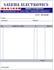 design professional invoice and cash memo