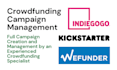 create and manage your kickstarter or indiegogo crowdfunding campaign