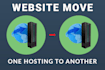 migrate website from one host to another in 24h