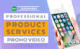 create professional product or service promo video