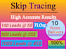 do skip tracing using tloxp