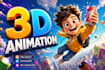 create cinematic high quality 3d animation for your brand, product or story