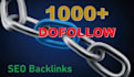 do  more then 1000 dofollow only SEO backlinks