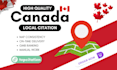 do top 500 canada local citations, directory listing,seo backlinks
