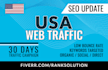 drive real SEO google organic targeted USA web traffic promo