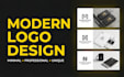 provide modern logo design and editing service
