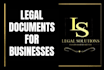 draft legal documents for businesses