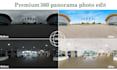 do expert 360 panorama photo stitching and hdr editing